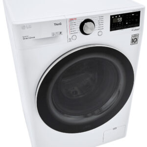 LG 24 Inch Wide 2.4 Cu Ft. Electric Front Loading All-In-One Washer Dryer Combo with Built-In Intelligence - Image 1